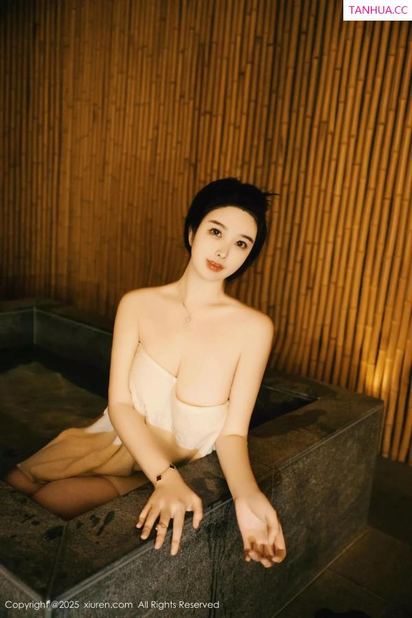   [XiuRen]高清写真图 2025.03.31 No.10091 林若凡F 白色浴巾第15张图片